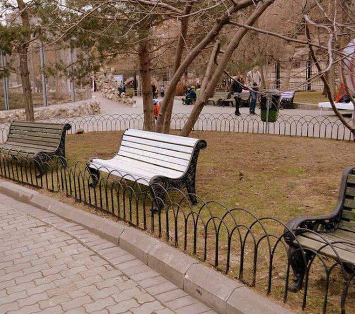 Музей скамеек!