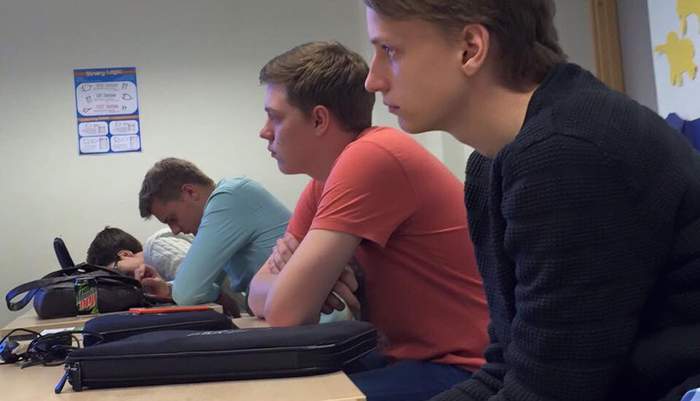 4 стадии уталости на лекции :)