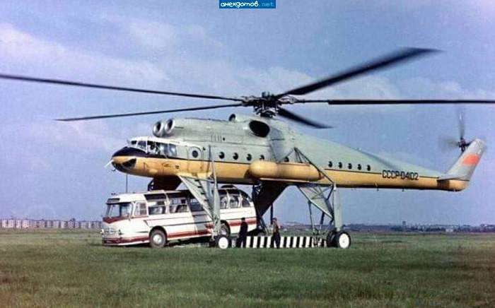 Ми-10- летающий кран.