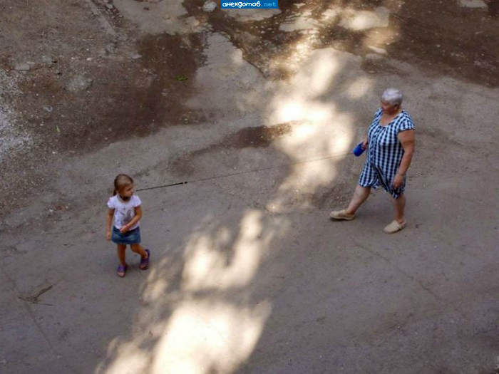 Это не бабушка, а какая то тварь бесчеловечная.