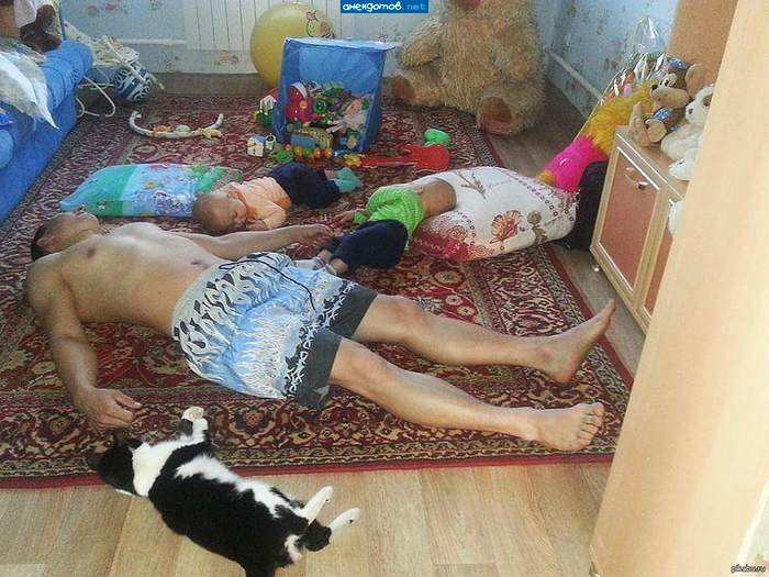 На заметку мужикам, которые рассуждают что Дома СИДЕТЬ - ЛЕГКО!