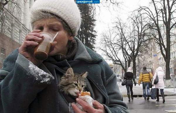 Здоровья и удачи тебе, женщина! Котику - только здоровья, т.к. ему уже повезло ))