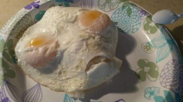 Глазунья курильщика