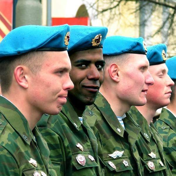 Русские с очень темной кожей появились еще в 60-е годы