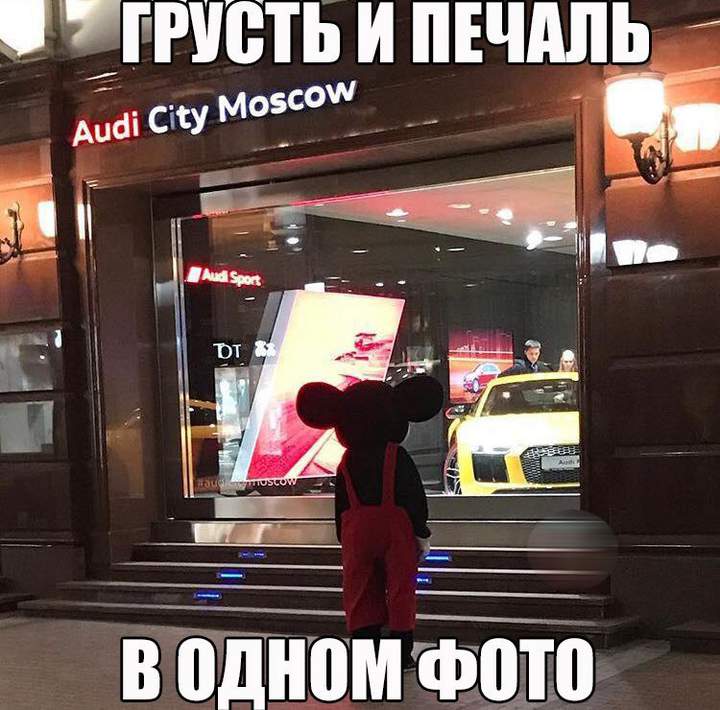 Это ж сколько надо миккимаусить на такую машину