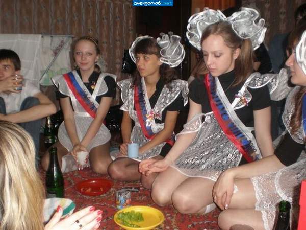 день пьяных бантиков (конец мая)