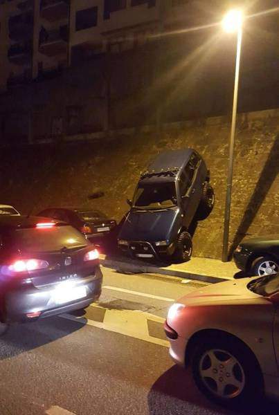 На пандус вольво взгромоздясь...