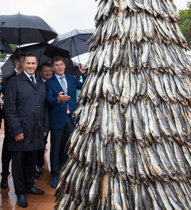 Эта корюшка поймана в речке, когда шла на нерест