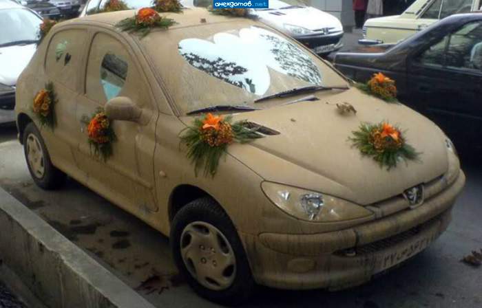 последняя авто из свадебного кортежа