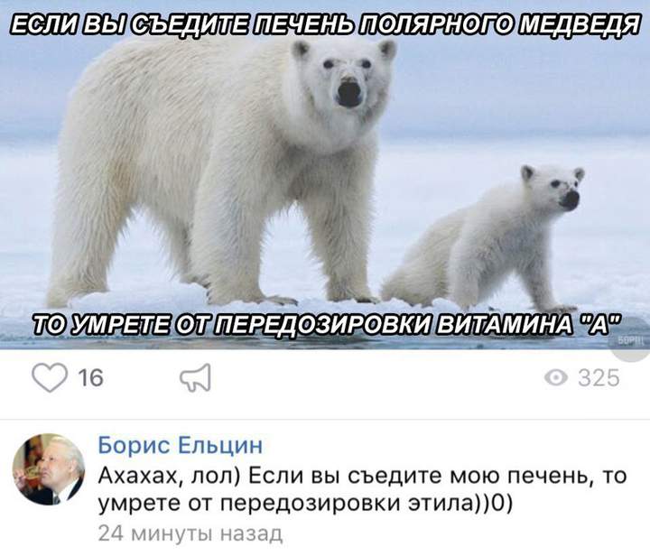 Скорее медведь сьест вас с вашей печенью и будет очень сыт