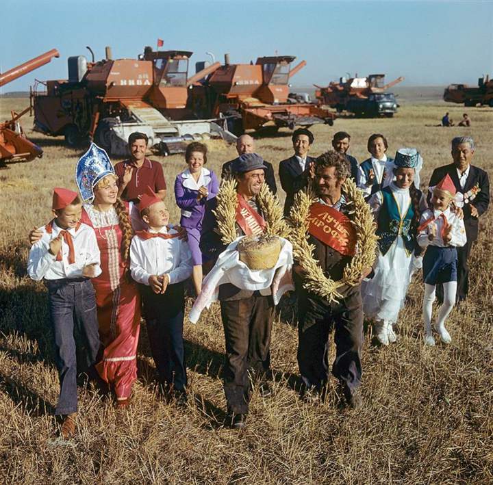 Хлеб убрали.