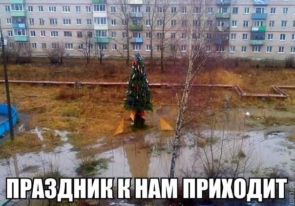 Вот такое у нас, дедушка Мороз, хреновое лето...