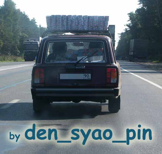 Явно на отдых едут, на природу.