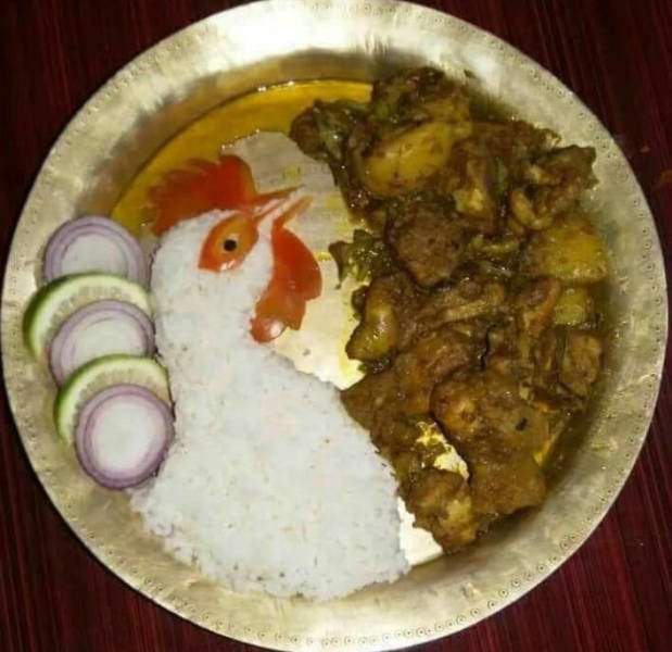Петушок с курочкой
