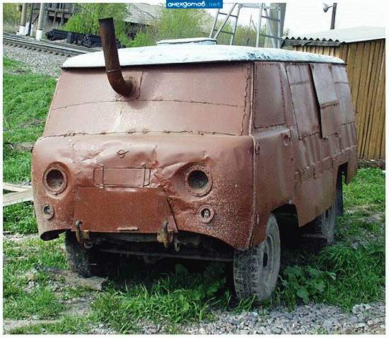 Коптильня на колесах