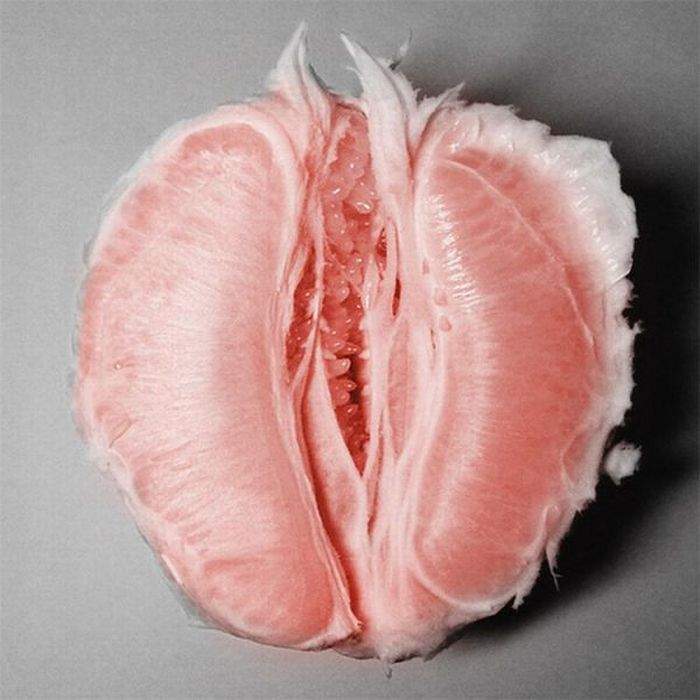 ...а это грепфрут