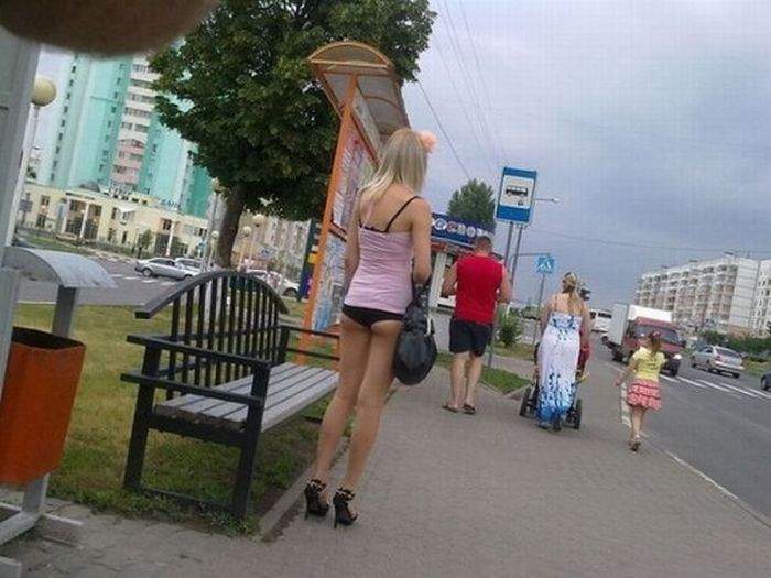 юбку забыла