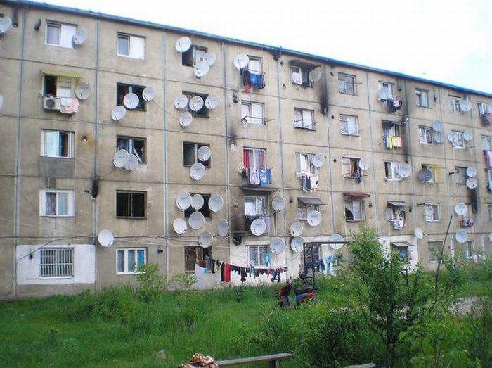 Общежитие завода спутниковых тарелок