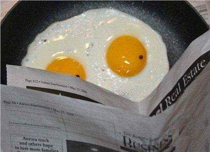 их едят, а они глядят......