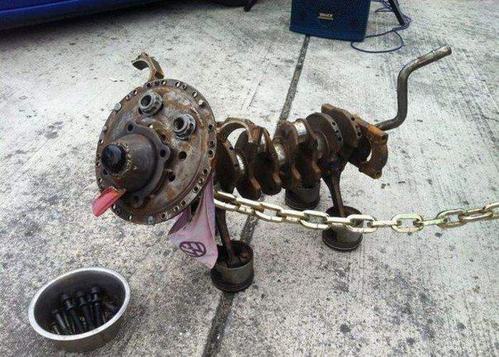 Собака - Железяка!