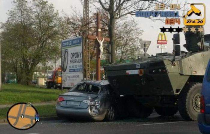 ГосУтилизация бесхозяйных авто, стоящих на встречке