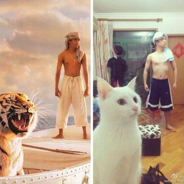 Котэ в образ ещё не вошёл...