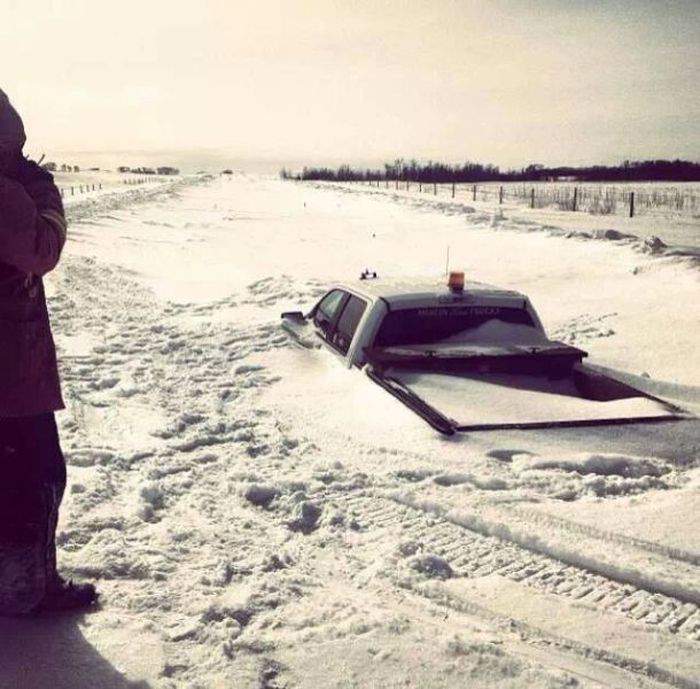 Подводная лодка в степях Украины.