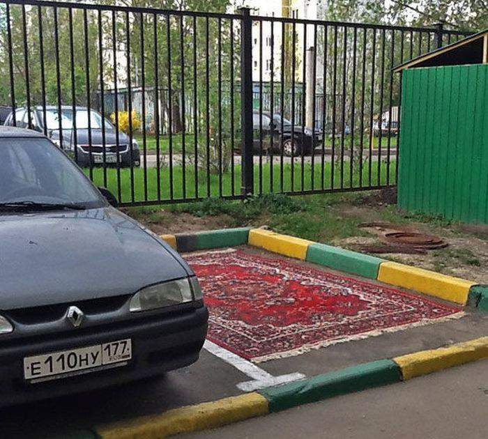 Выбил таки Хоттабыч парковку у властей!