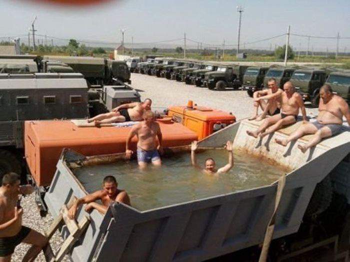 стройбатовское джакузи!!!