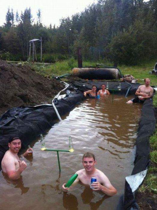 Настоящий алкоголический загар!!!