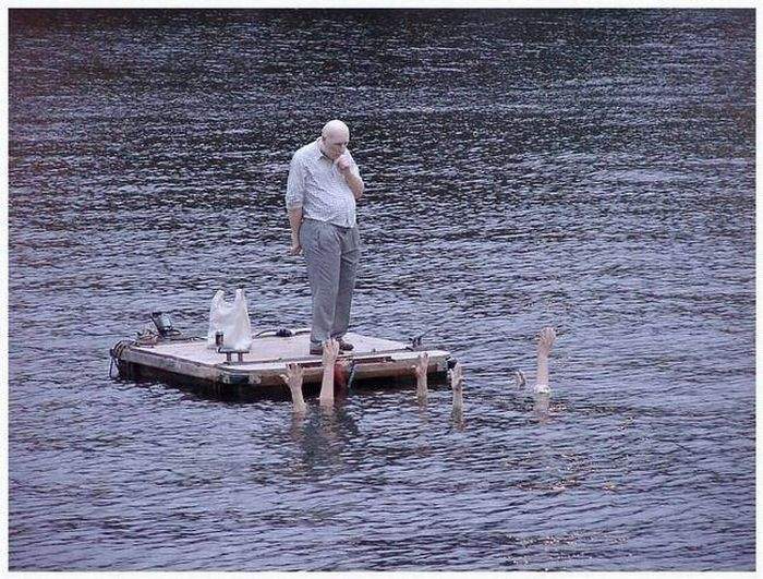 Ага, вот так вытащишь не глядя - а это теща!