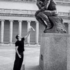"Мыслитель и дебил."