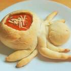 "Всем попробовать пора бы Как вкусны и нежны крабы"